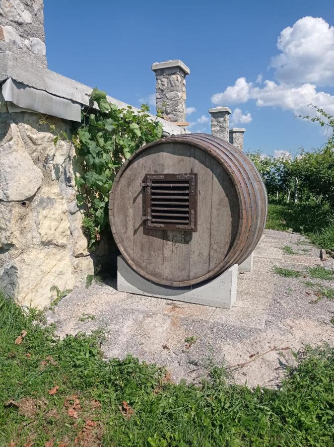 Zerko Holiday Home - Vineyard Chalet With Sauna And Jacuzzi Free Mirna Екстер'єр фото